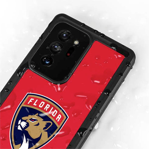 NHL Florida Panthers Logo Galaxy Note20 Ultra 5G Waterproof Case