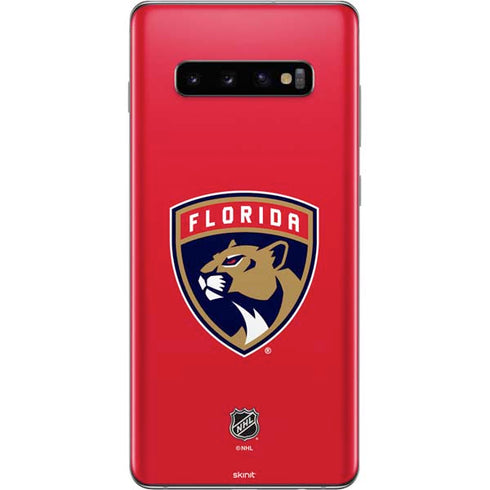 NHL Florida Panthers Logo Galaxy S10 Plus Skin