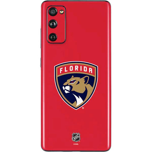 NHL Florida Panthers Logo Galaxy S20 Fan Edition Skin