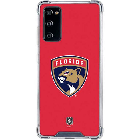 NHL Florida Panthers Logo Galaxy S20 FE Clear Case