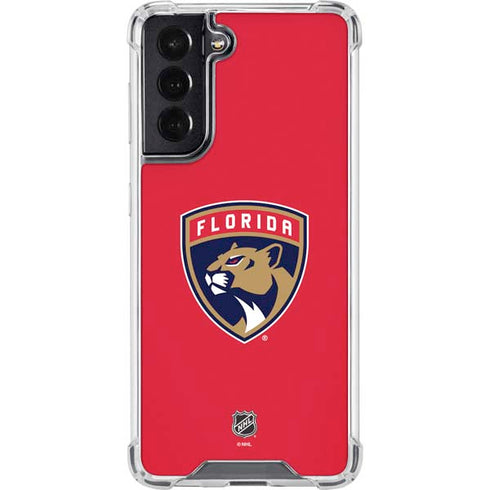 NHL Florida Panthers Logo Galaxy S22 Clear Case