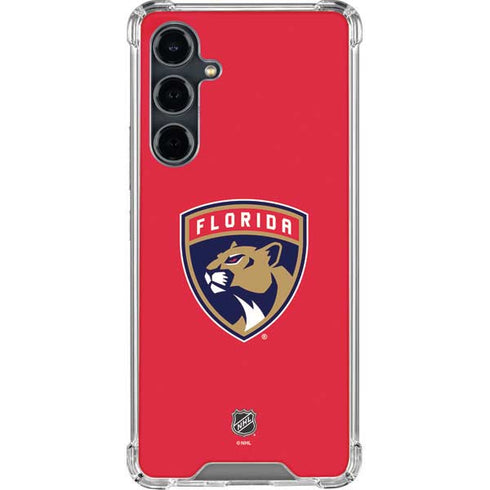 NHL Florida Panthers Logo Galaxy S23 FE Clear Case