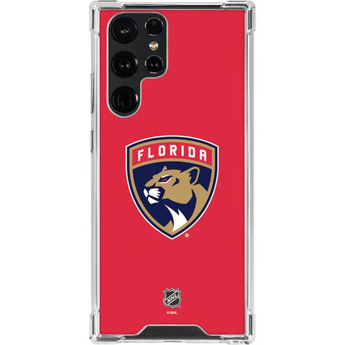 NHL Florida Panthers Logo Galaxy S24 Ultra Clear Case