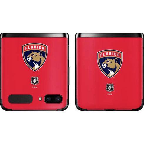 NHL Florida Panthers Logo Galaxy Z Flip Skin