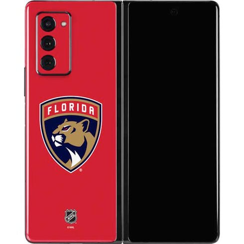 NHL Florida Panthers Logo Galaxy Z Fold2 5G Skin