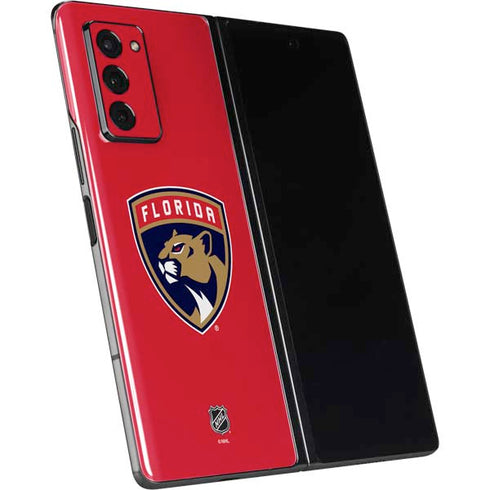 NHL Florida Panthers Logo Galaxy Z Fold2 5G Skin