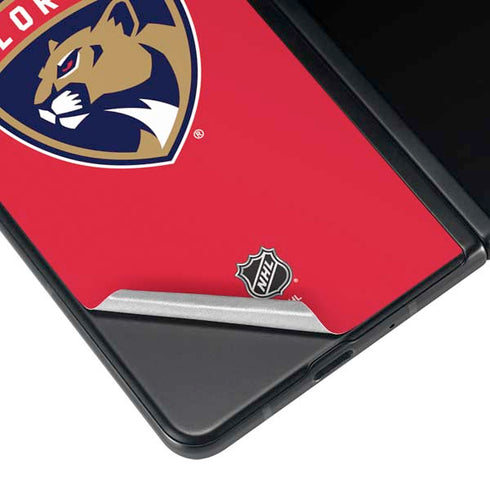 NHL Florida Panthers Logo Galaxy Z Fold4 5G Skin