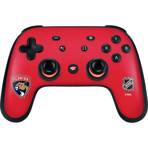 NHL Florida Panthers Logo Google Stadia Controller Skin