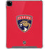 NHL Florida Panthers Logo iPad Pro 12.9in (2020) Clear Case
