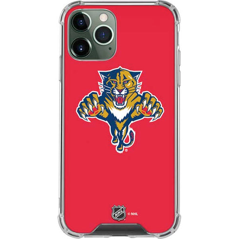 NHL Florida Panthers Logo iPhone 11 Pro Max Clear Case