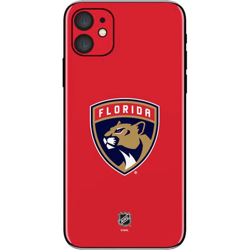 NHL Florida Panthers Logo iPhone 11 Skin