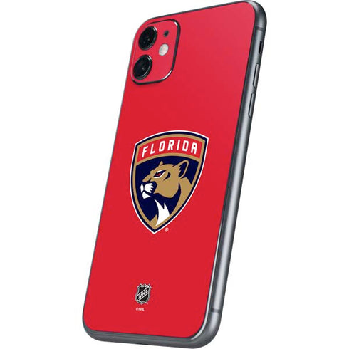 NHL Florida Panthers Logo iPhone 11 Skin