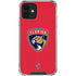 NHL Florida Panthers Logo iPhone 12 Mini Clear Case