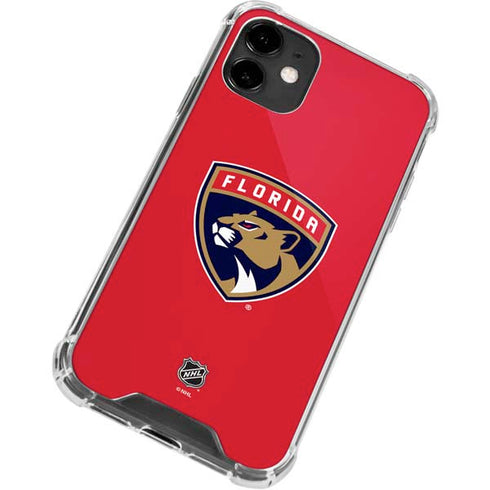 NHL Florida Panthers Logo iPhone 12 Mini Clear Case