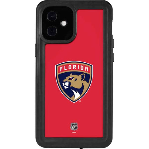 NHL Florida Panthers Logo iPhone 12 Mini Waterproof Case