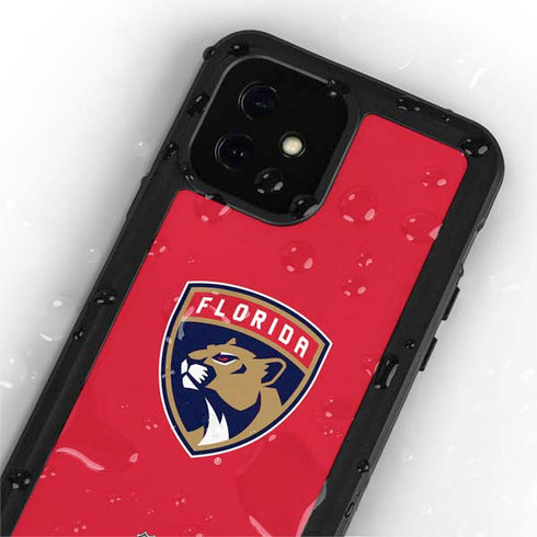 NHL Florida Panthers Logo iPhone 12 Mini Waterproof Case