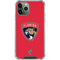 NHL Florida Panthers Logo iPhone 12 Pro Clear Case