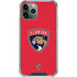 NHL Florida Panthers Logo iPhone 12 Pro Clear Case
