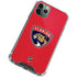 NHL Florida Panthers Logo iPhone 12 Pro Clear Case