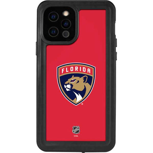 NHL Florida Panthers Logo iPhone 12 Pro Waterproof Case