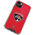 NHL Florida Panthers Logo iPhone 13 Mini Clear Case