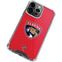 NHL Florida Panthers Logo iPhone 13 Pro Clear Case