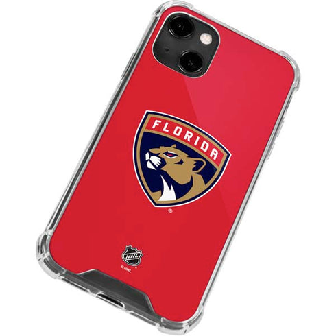 NHL Florida Panthers Logo iPhone 14 Clear Case