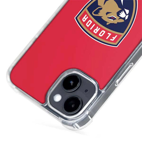 NHL Florida Panthers Logo iPhone 15 Plus MagSafe Case