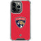 NHL Florida Panthers Logo iPhone 14 Pro Clear Case