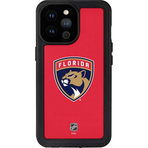 NHL Florida Panthers Logo iPhone 14 Pro Max Waterproof Case