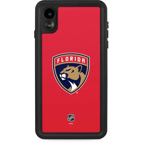 NHL Florida Panthers Logo iPhone XR Waterproof Case