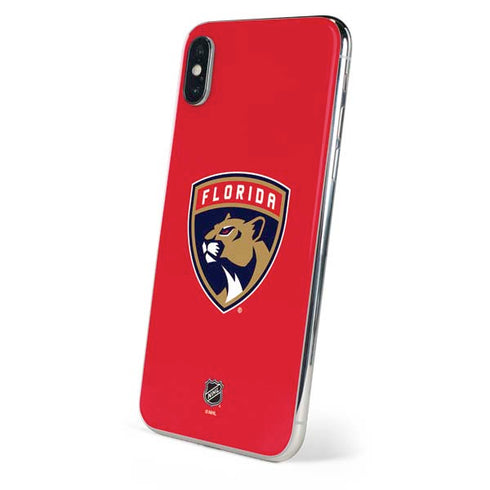 NHL Florida Panthers Logo iPhone XS Skin