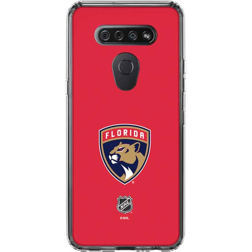NHL Florida Panthers Logo LG K51/Q51 Clear Case