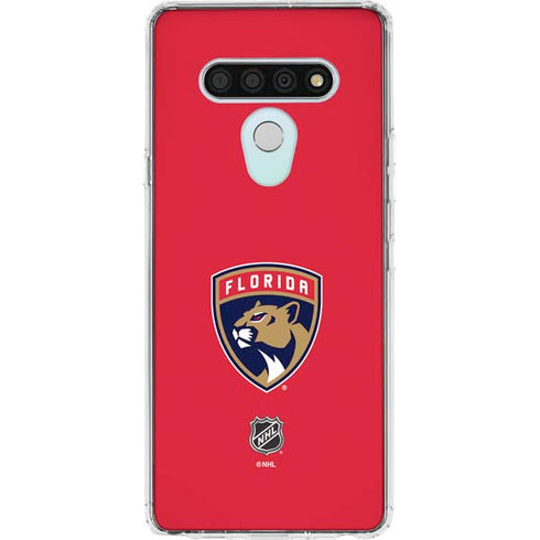 NHL Florida Panthers Logo LG Stylo 6 Clear Case
