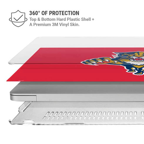 NHL Florida Panthers Logo MacBook Air 13in M1 (2021) Case plus Skin