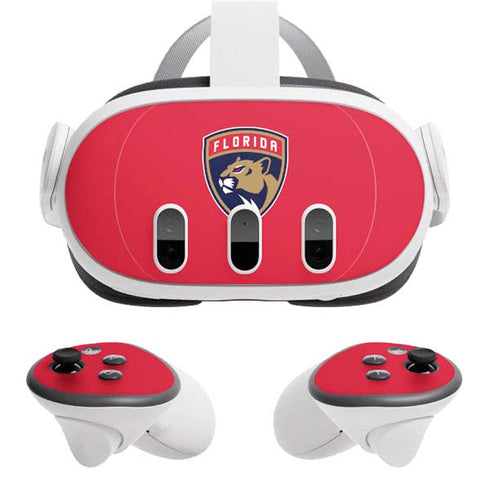 NHL Florida Panthers Logo Meta Quest 3 Skin