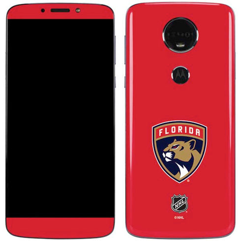 NHL Florida Panthers Logo Moto E5 Plus Skin