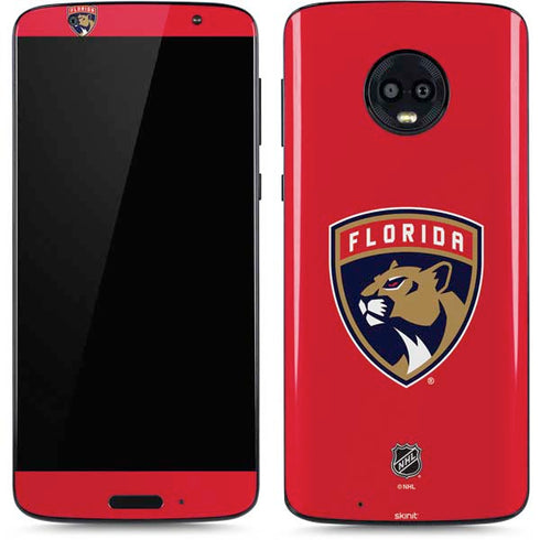 NHL Florida Panthers Logo Moto G6 Skin
