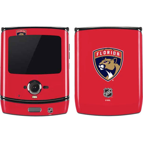 NHL Florida Panthers Logo Motorola RAZR Skin