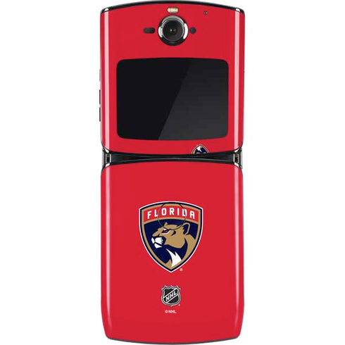 NHL Florida Panthers Logo Motorola RAZR Skin