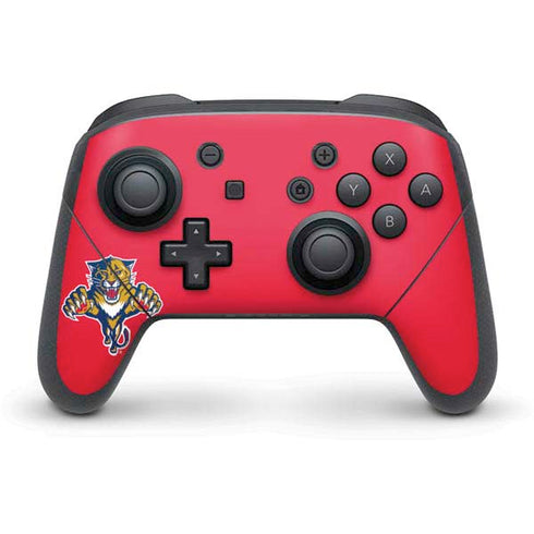 NHL Florida Panthers Logo Nintendo Switch Pro Controller Skin
