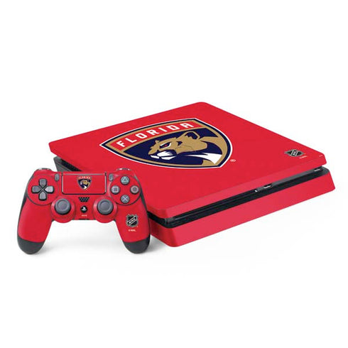 NHL Florida Panthers Logo PS4 Slim Bundle Skin