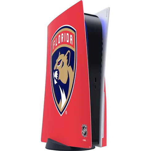 NHL Florida Panthers Logo PS5 Console Skin