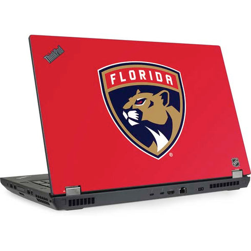 NHL Florida Panthers Logo Lenovo ThinkPad Skin