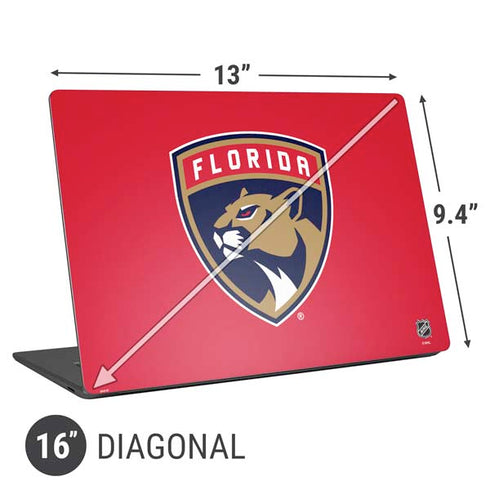 NHL Florida Panthers Logo Universal Laptop 16in (13 x 9.4in) Skin