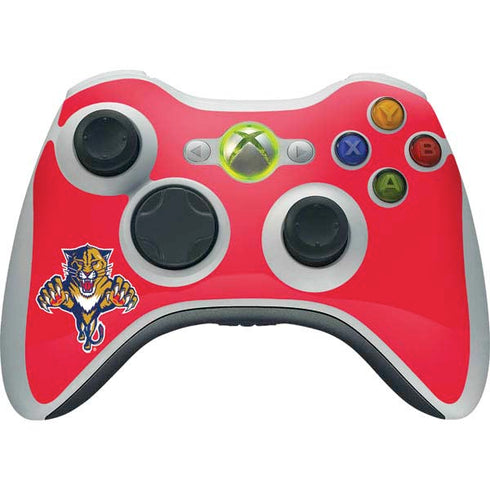 NHL Florida Panthers Logo Xbox 360 Wireless Controller Skin