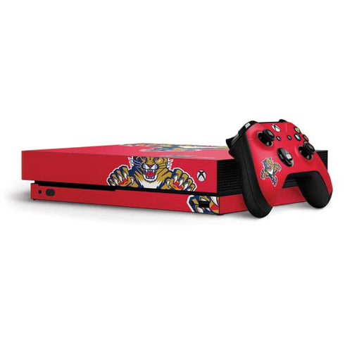 NHL Florida Panthers Logo Xbox One X Bundle Skin