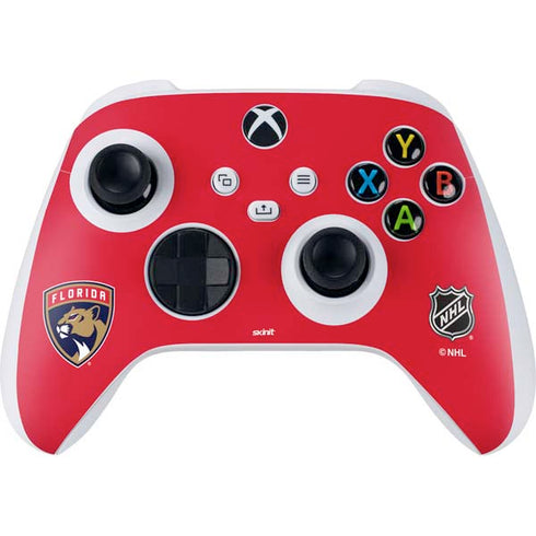 NHL Florida Panthers Logo Xbox Series S Controller Skin
