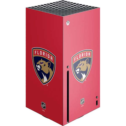 NHL Florida Panthers Logo Xbox Series X Console Skin