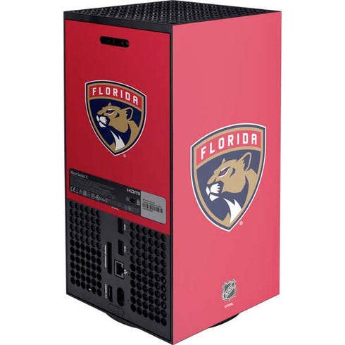 NHL Florida Panthers Logo Xbox Series X Console Skin